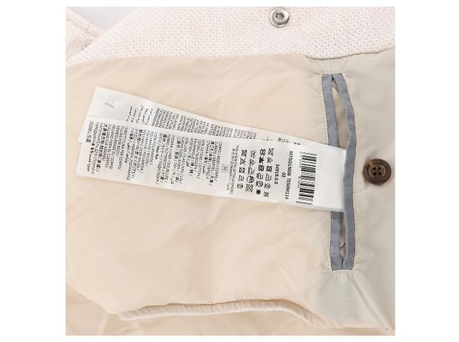 Autre Marque Chaleco de lino y algodón Eleventy en Beige, Talla 50 IT - vista 14