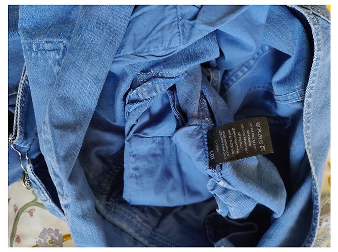 Salopette vaquera Isabel Marant mod Eliama Azul - vista 10