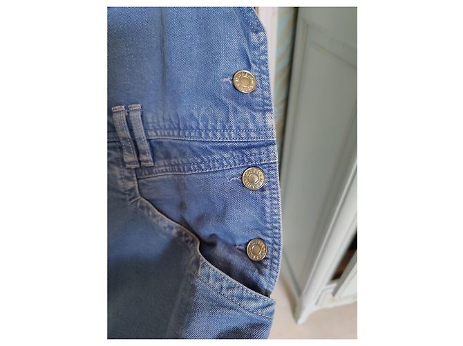 Salopette vaquera Isabel Marant mod Eliama Azul - vista 7
