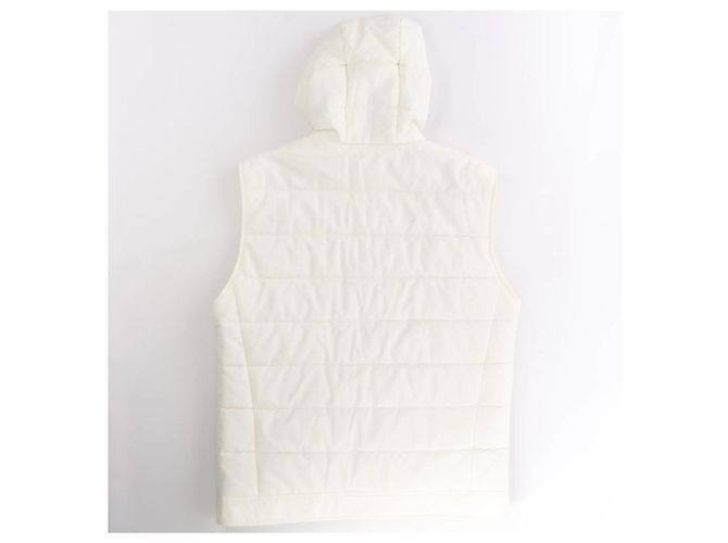 Autre Marque Chaleco de lana con capucha Eleventy, Beige, Talla 50 IT - vista 4