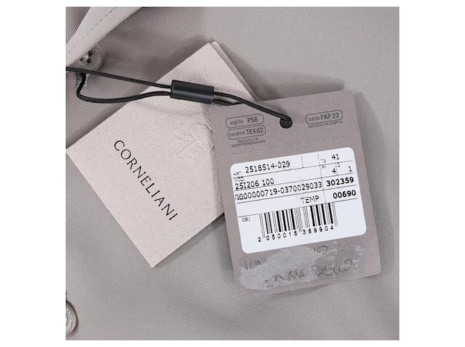 CORNELIANI CIRCLE Hemd in Grau, Größe 41 IT - Ansicht 9