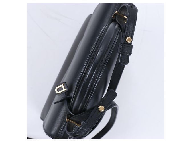 Borsa a tracolla 2Way in pelle Delvaux Tempête PM Nero - vista 6