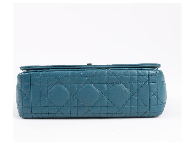 Borsa a tracolla Caro in pelle Dior Blu - vista 11