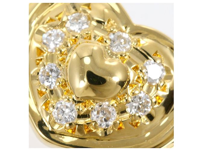 Autre Marque 18K Gelbgold-Ring mit Diamant Golden - Ansicht 2