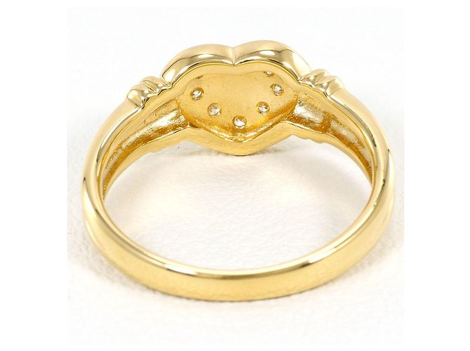 Autre Marque 18K Gelbgold-Ring mit Diamant Golden - Ansicht 4