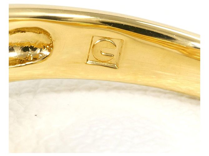 Autre Marque 18K Gelbgold-Ring mit Diamant Golden - Ansicht 6