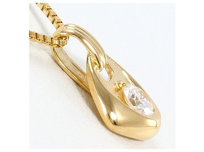 Autre Marque Collana in oro giallo 18K con diamante D'oro - vista 2