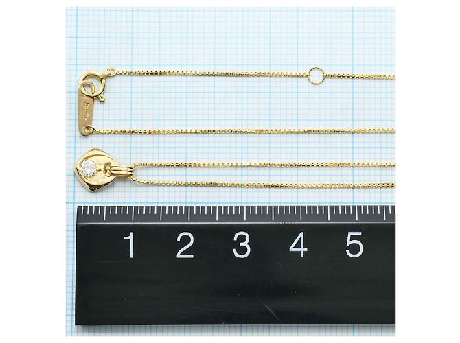 Autre Marque Collana in oro giallo 18K con diamante D'oro - vista 4