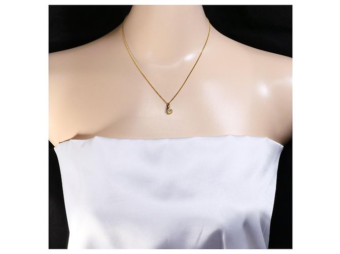 Autre Marque Collana in oro giallo 18K con diamante D'oro - vista 6