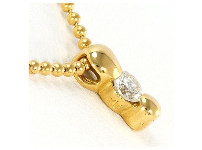 Autre Marque Collana in oro giallo 18K con diamante D'oro - vista 2