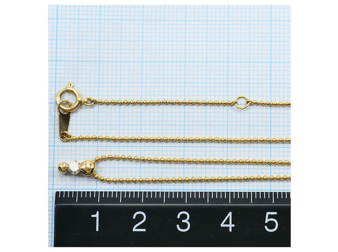 Autre Marque Collana in oro giallo 18K con diamante D'oro - vista 5