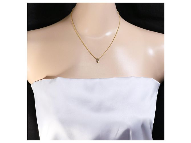 Autre Marque Collana in oro giallo 18K con diamante D'oro - vista 6