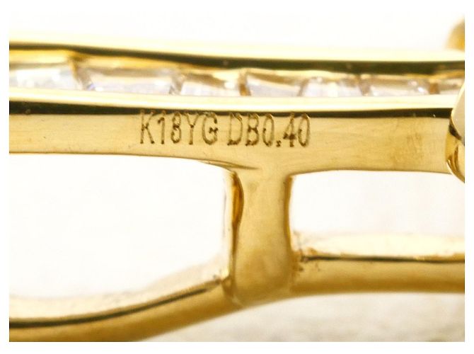 Autre Marque Collana in oro giallo 18K con diamante marrone D'oro - vista 4