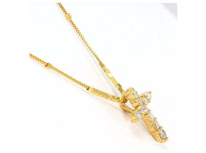 Autre Marque Collana in oro giallo 18K con diamante D'oro - vista 2
