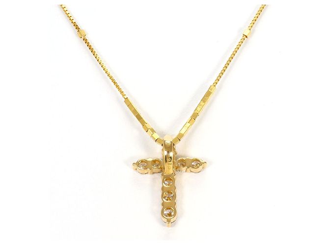 Autre Marque Collana in oro giallo 18K con diamante D'oro - vista 3