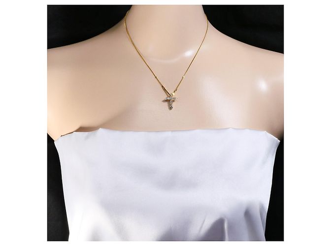 Autre Marque Collana in oro giallo 18K con diamante D'oro - vista 6