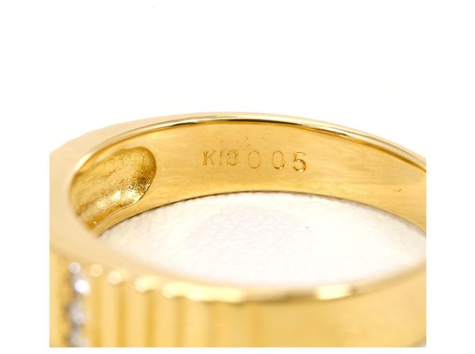Autre Marque 18K Gelbgold Diamantring Golden - Ansicht 5
