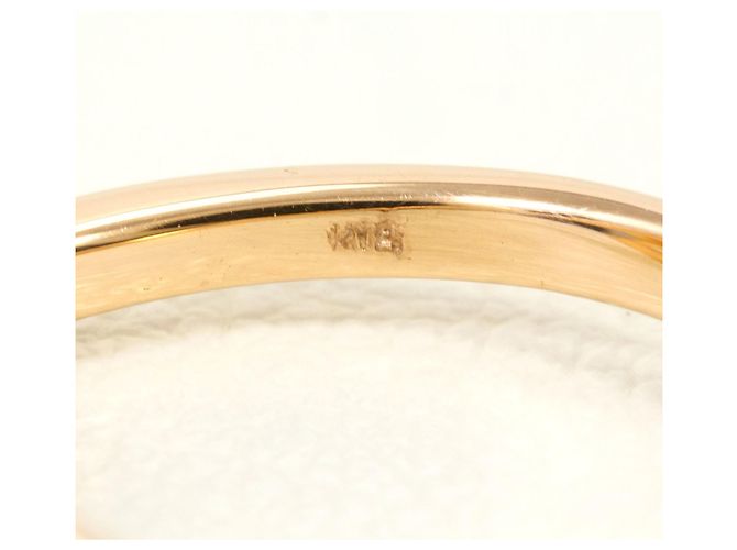 Autre Marque 18K Roségold-Ring mit Diamant Golden - Ansicht 4
