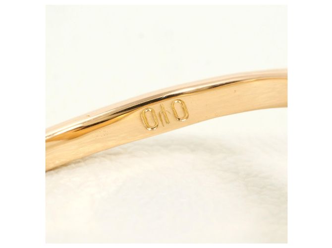 Autre Marque 18K Roségold-Ring mit Diamant Golden - Ansicht 5