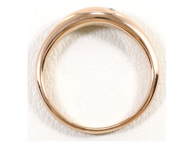 Autre Marque 18K Roségold-Ring mit Diamant Golden - Ansicht 3