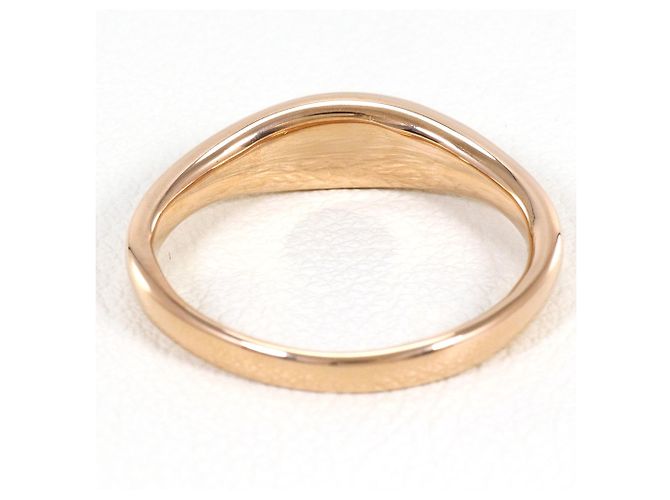 Autre Marque 18K Roségold-Ring mit Diamant Golden - Ansicht 4