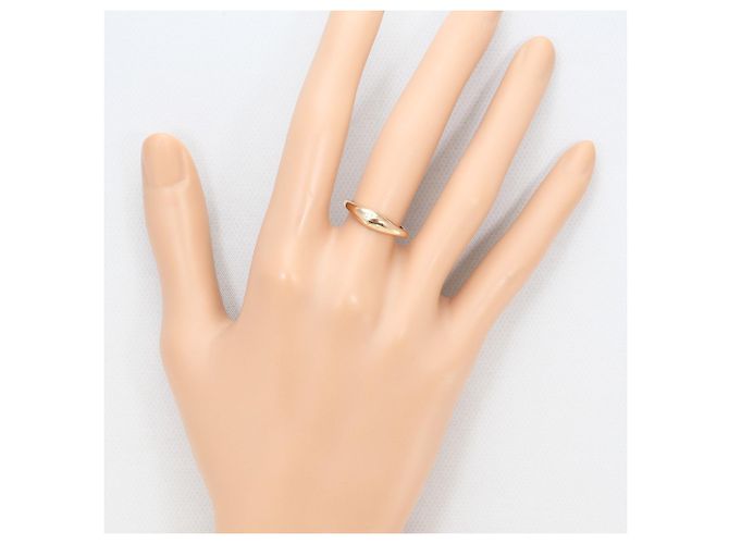 Autre Marque 18K Roségold-Ring mit Diamant Golden - Ansicht 7