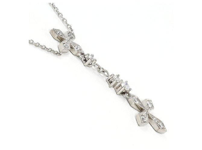 Autre Marque Collana in oro bianco 18K e diamanti D'oro - vista 2