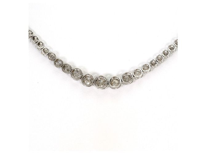 Autre Marque Collana in oro bianco 18K e diamanti D'oro - vista 3