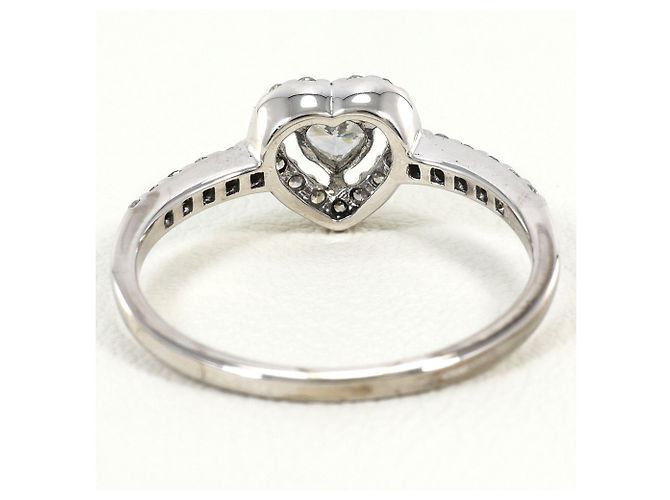 Autre Marque 14K Weißgold-Ring mit Diamant Golden - Ansicht 3