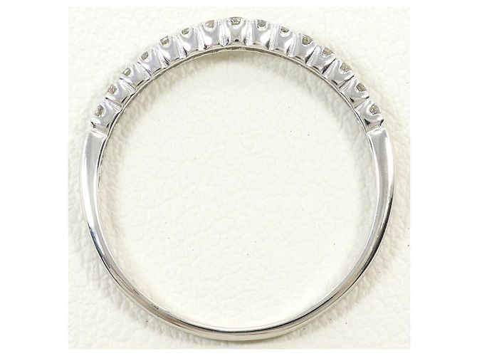 Autre Marque 10K Weißgold Diamantring Golden - Ansicht 2