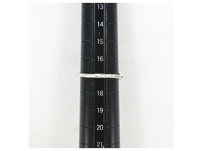 Autre Marque 10K Weißgold Diamantring Golden - Ansicht 6