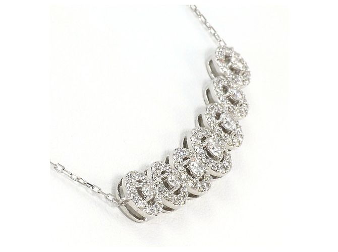 Autre Marque Collana in platino e diamanti - vista 2