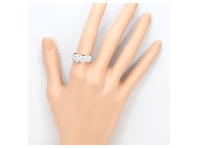 Autre Marque Platin 900 Ring mit Diamant - Ansicht 5