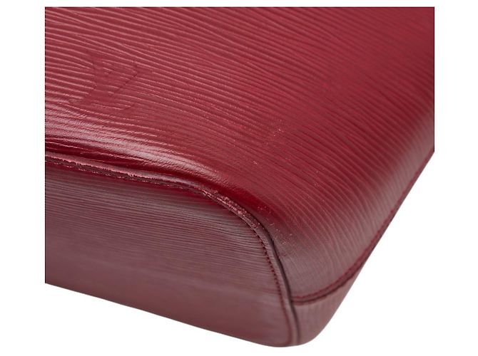Borsa Tote Louis Vuitton Epi Neverfull MM Rosso Fuschia - vista 4