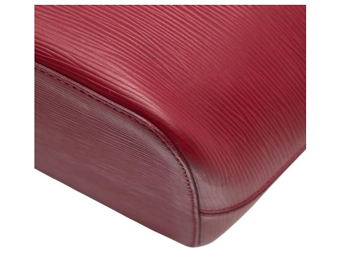 Borsa Tote Louis Vuitton Epi Neverfull MM Rosso Fuschia - vista 6