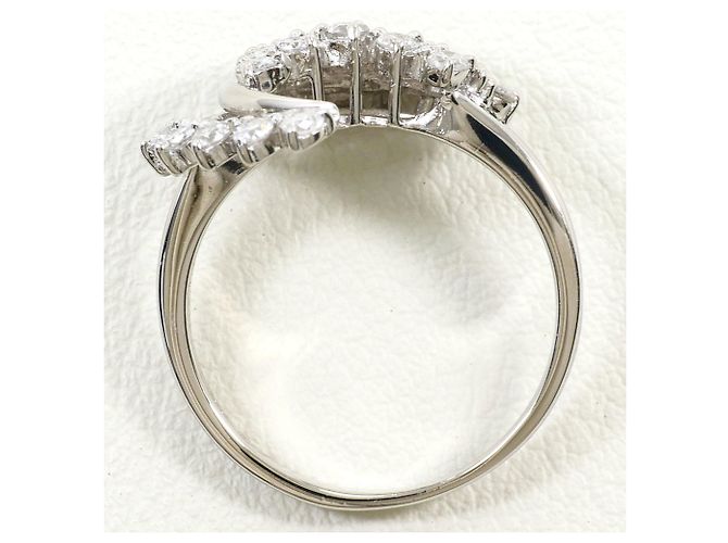 Autre Marque Platinring mit 0,50ct Diamant - Ansicht 3