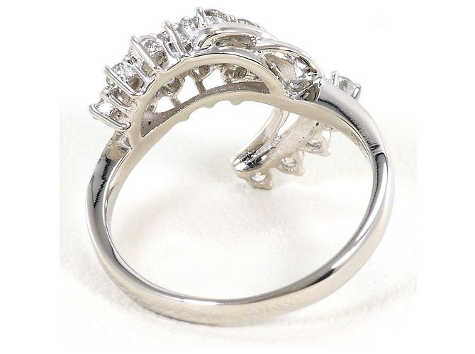 Autre Marque Platinring mit 0,50ct Diamant - Ansicht 4