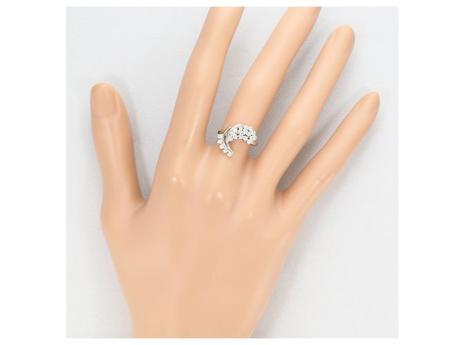 Autre Marque Platinring mit 0,50ct Diamant - Ansicht 6