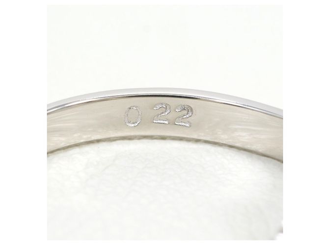 Autre Marque PT900 Platinring mit Diamant - Ansicht 5