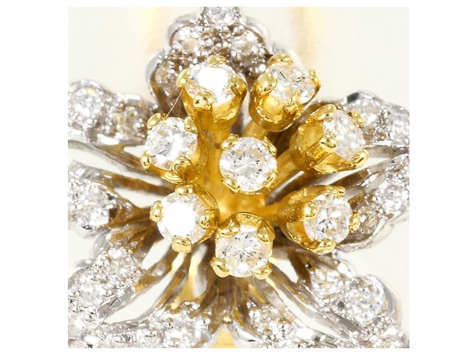 Autre Marque Orecchini a clip in oro 18K e diamanti D'oro - vista 2
