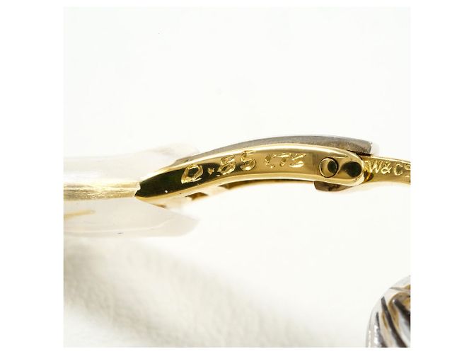 Autre Marque Orecchini a clip in oro 18K e diamanti D'oro - vista 4