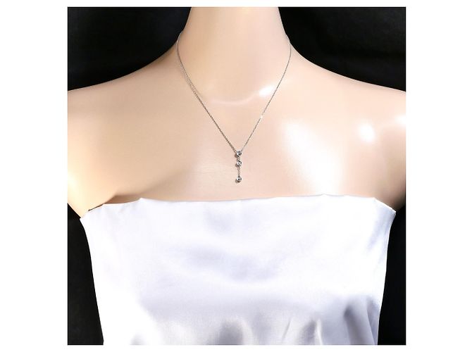 Autre Marque Collana in oro bianco 18K e diamanti D'oro - vista 5