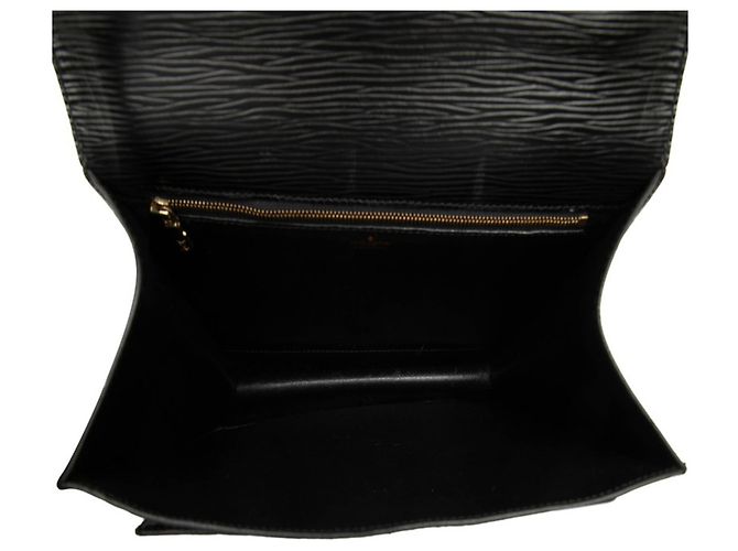 Louis Vuitton Epi Monceau Handtasche Schwarz - Ansicht 4