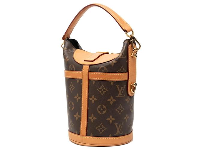 Borsa Duffle Monogram Louis Vuitton Marrone - vista 2