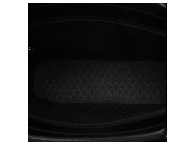 Borsa Tote Gucci Bamboo Nero - vista 4