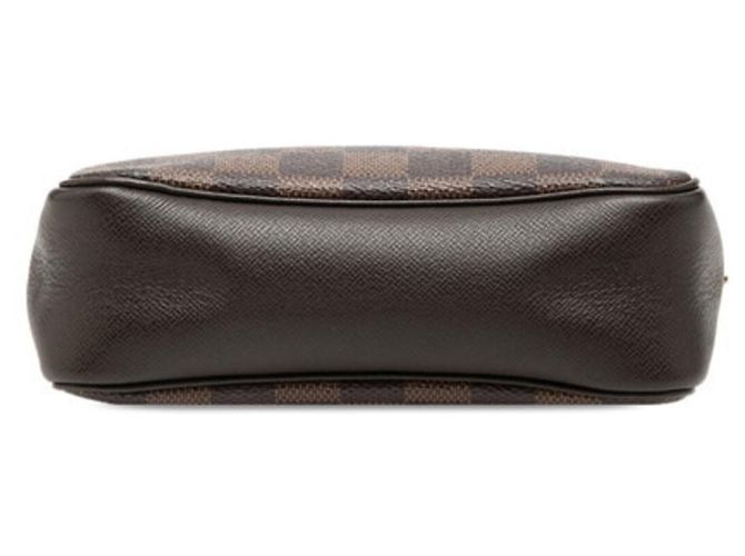 Louis Vuitton Damier Trouse Pochette Accessori Trucco Borsa Marrone - vista 3