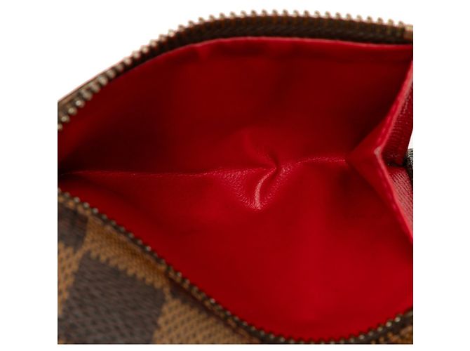 Louis Vuitton Damier Portefeuille Koala Cartera Tri-fold Castaño - vista 5