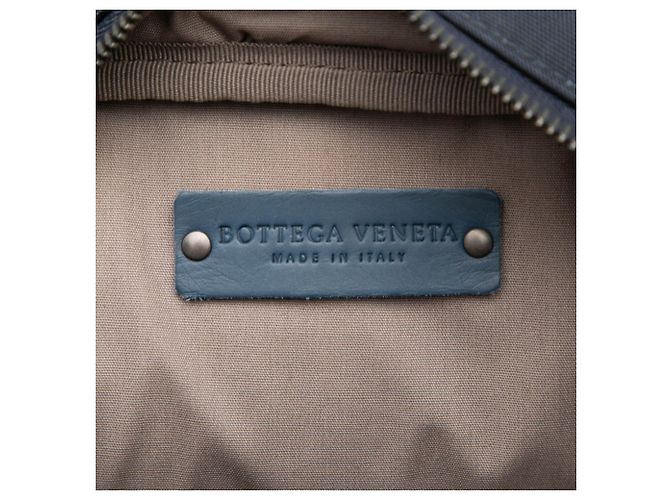 Borsa Bottega Veneta Intrecciato Blu navy - vista 5