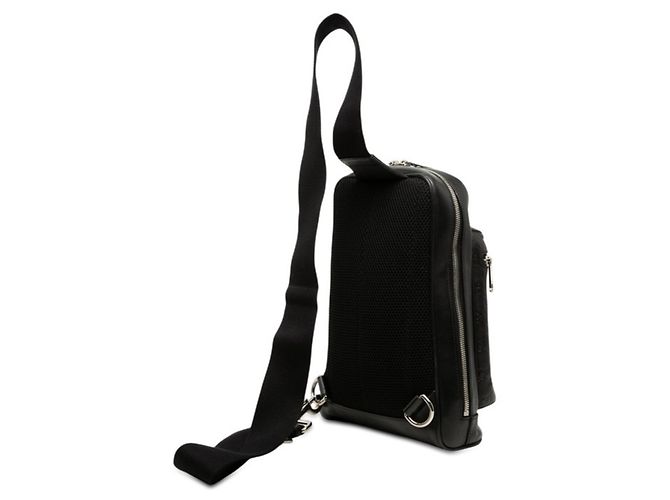 Borsa Body Bag Gucci Guccissima Nero - vista 2