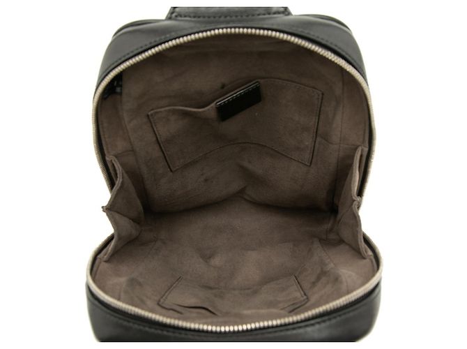 Borsa Body Bag Gucci Guccissima Nero - vista 4